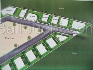 av terrain de 340m² a hammamet sud