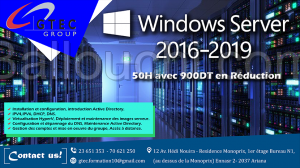 Formation Windows Server 2016-2019