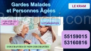AUXILIAIRES DE VIE ET AIDES SOIGNANTES COUCHANTES ET NON COUCHANTES