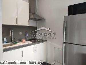 Un appartement en s1 meublé à la Marsa référence Mal3730