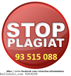 SOS Reformulation Antiplagiat