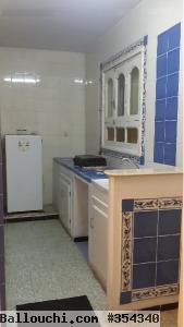 Etage villa avec terrasse à 50 ml station tgm kram