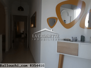 Etage de Villa s+3 Meublé a La Marsa MEL0216