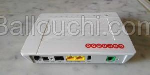 Modem ooredoo fixjdid et son antenne