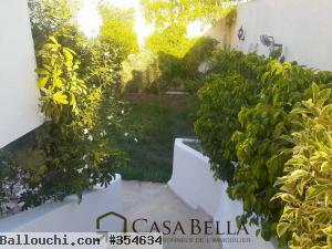 Location annuelle d'un RDC d'une belle villa à cité Ezzahra Sousse