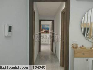 Appartement s+2 Meublé a Ain Zaghouan Référence : ZAL3955
