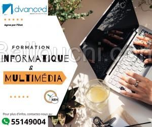 Formation en Informatique bureautique et Multimédia
