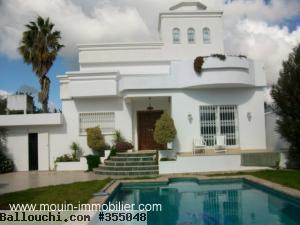Villa La Rose Bleue AL1923 Hammamet zone craxi