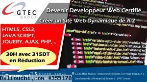 Formation Développement Web