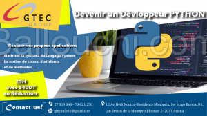 Devenir Développeur Python Certifié