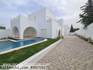 VILLA L'ETOILE 4 Hammamet Zone Sindbed I AL2833
