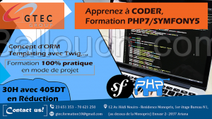 Formation PHP 7 Symfony 5