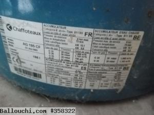 Accumulateur eau chaude gaz