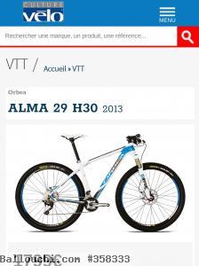 Vélo VTT Orbea 29
