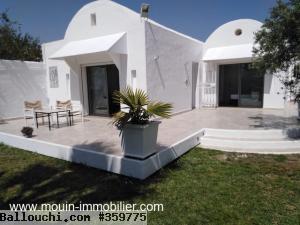 BUNGALOW FLORA à Hammamet Zone Théâtre AL873