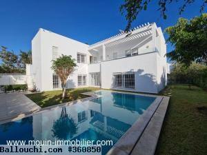 LA VILLA MODERNE 1 I à Yasmine Hammamet AL2058