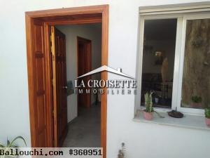 Un appartement en s+2 meublé à la Marsa Cube , référence Mal4219