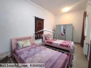 Un appartement en s+3 meublé à Carthage , référence Zrcl0248
