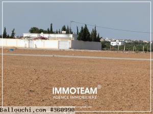 A VENDRE un terrain situé à 4Km de Jinen Hammamet