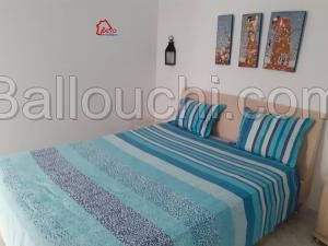 CENTRE HAMMAMET ; un appartement s+2 au rdc style sidi bousaid