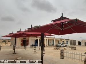 deux parasols double