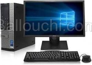 4 pc de bureau dell i7 4G