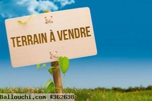 Très beau terrain pour promotion à soukra