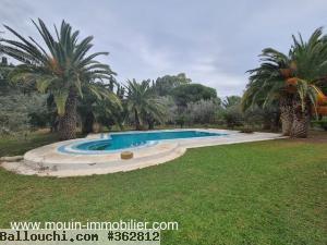 VILLA LA PALMYRE Hammamet Sud El Bassbassia AL1149