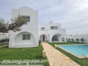 VILLA LARINE Hammamet vers Birbouregba AV1540