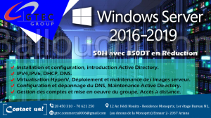 Formation Windows Server 2016 / 2019