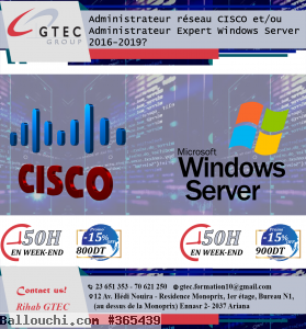 Formation CISCO CCNA 200-301