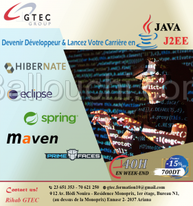 Formation Java JEE