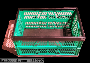 Caisse plastique pliable - agricole ou autres
