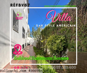 Magnifique Villa a vendre située à Hammam Sousse 