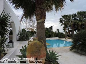 LA VILLA SOMPTUEUSE à Hammamet Zone Craxi AV947