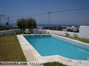 Villa Belle Vue AL250 Hammamet zone craxi
