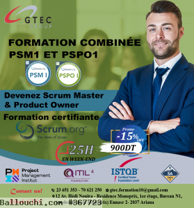 Réduction Formation Scrum Master & Product Owner
