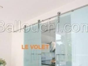 PORTE TOTALEMENT VITRÉE