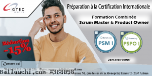 Formation Agile Scrum Master et Product Owner (PSM1 + PSPO1)
