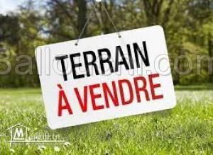 a vendre un terrain a sahline