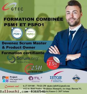 FORMATION SCRUM MASTER – PRODUCTS OWNER : GESTION DE PROJETS