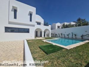 VILLA HELENE AV à Hammamet Zone Craxi AV1611