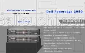 Liquidation 4 serveur Dell Poweredge 2950