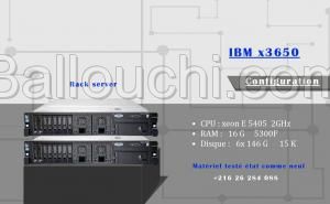 Lots des serveurs IBM