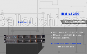 6 IBM System X3250