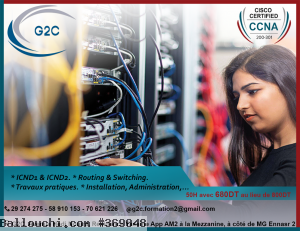 Formation professionnelle Cisco CCNA
