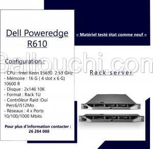 Liquidation 2 serveur Dell poweredge R610