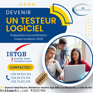 Formation Certification ISTQB niveau Foundation