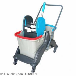 Chariot de nettoyage double seaux - CK748