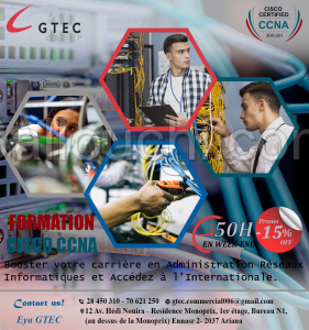 Formation Officielle en Réseaux CISCO CCNA V7 Certified Network Associate [ 200-301 ]
